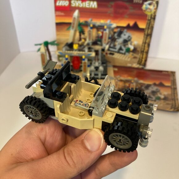 Lego 5958 System Adventurers Mummy’s Tomb 100% Complete w/Manual + Minifigs - Picture 2 of 16